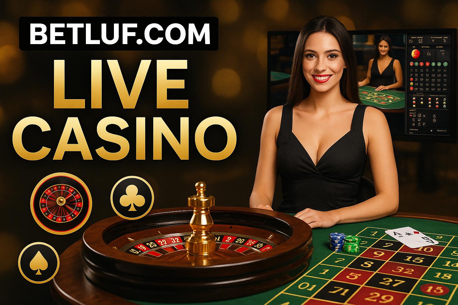 O BETLUF.COM Live Casino lança promoções regularmente
