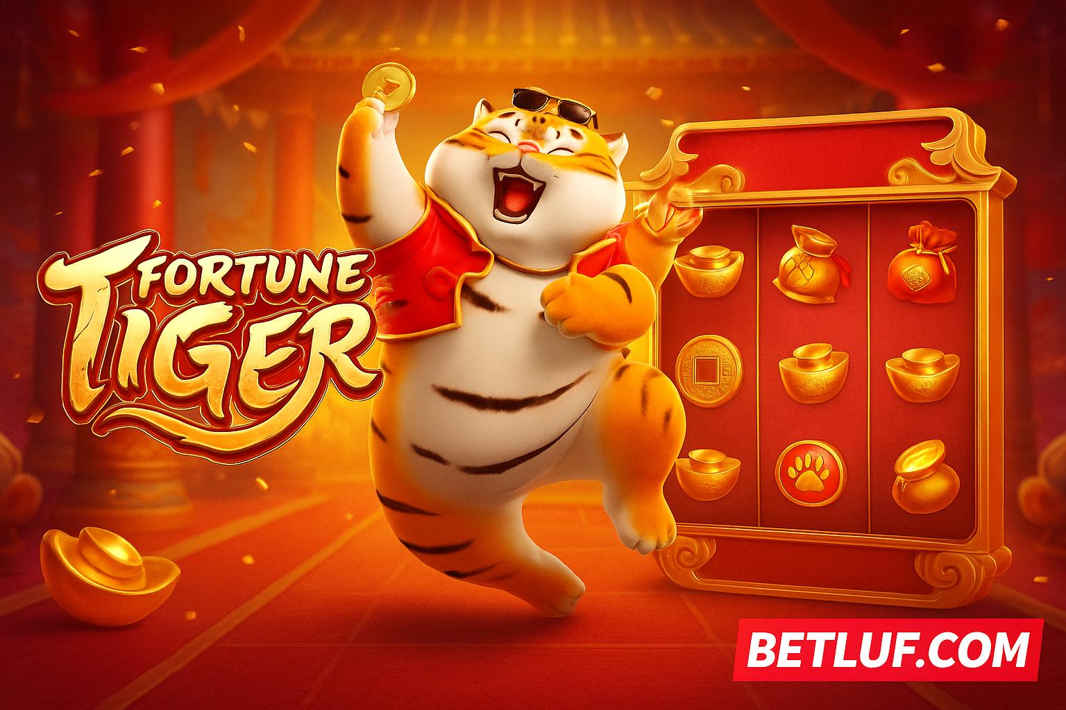Fortune Tiger é um jogo imperdível no BETLUF.COM Casino