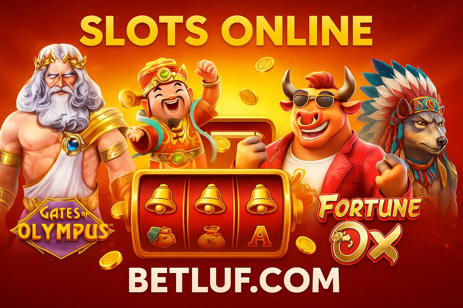 Explore o mundo das slot machines no BETLUF.COM Casino